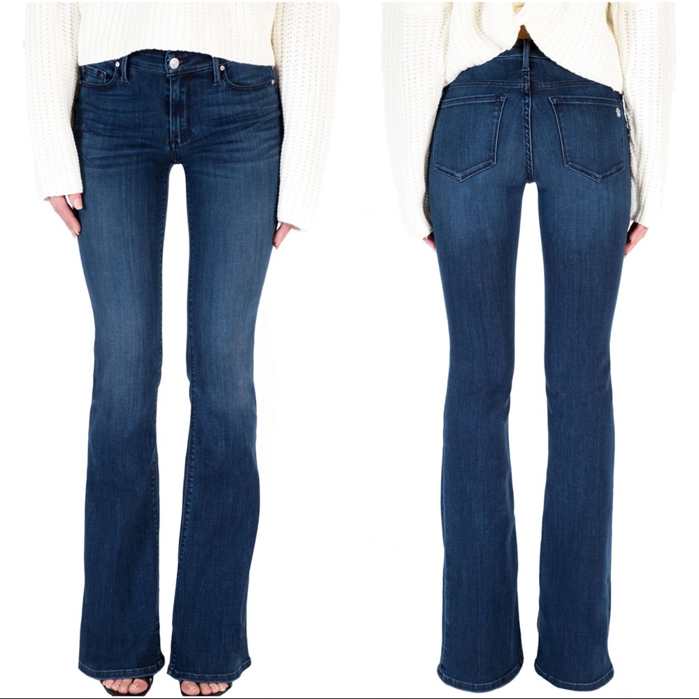 Black Orchid • Mia Skinny Flare Love Child